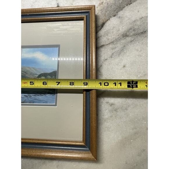 Robert E. Tuckwiller Limited Edition Signed Print River Framed And Matted - Picture 5 of 8